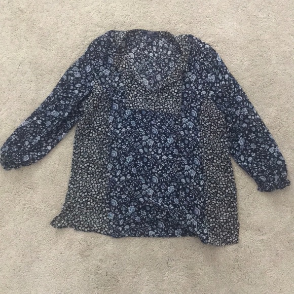 Chaps Tops - Chaps Floral Blouse